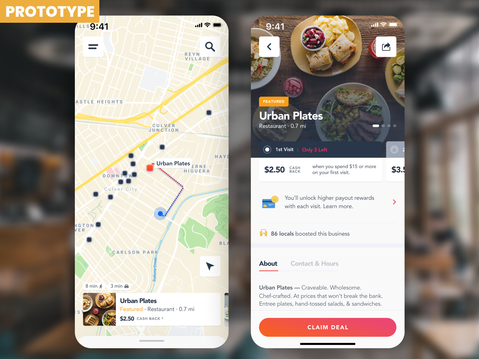 Amaze: Get rewarded for shopping locally bar business clean deal dining directions food ios map mobile mobile app navigation restaurants rewards shop shopping yelp
