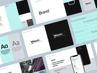 Misuni Branding brand brand and identity brand guidelines branding identity mobile ui user interface