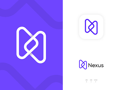 Nexus | Logo Design | Letter N Minimal | Logos abstract logo app icon brand identity branding creative logo gradient logo logo design minimalist logo nexus logo