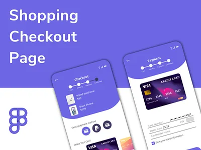 Shopping Checkout Page appdesign ui uiux uxdesign