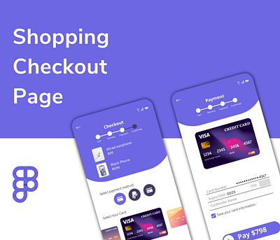 Shopping Checkout Page appdesign ui uiux uxdesign
