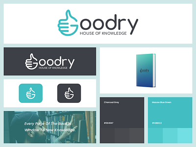 Goodry Logo Design Concept sign