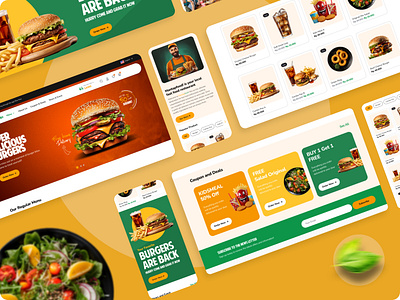 FnB Ecommerce Landing Page Exploration app design ecommerce ui ui branding ux