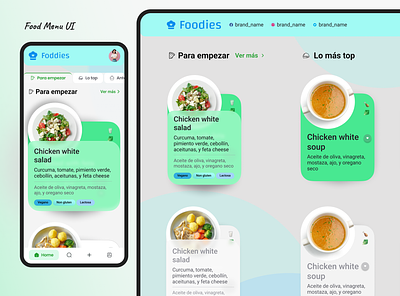 Food menu app design desktop figma food food menu menu mobile mobile first motion ui prototyping tab ui ui design user centered design user interface ux web design