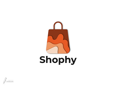 Shophy-Logo Design(Unused) app logo brand identity branding creative logo design gradient logo graphic design icon illustration logo minimal logo modern logo