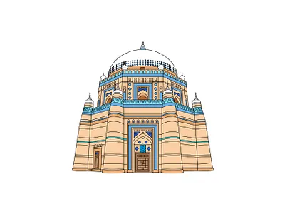 Shah Rukn-e-Alam Multan 👇🏽 tomb
