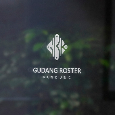 Mockup Logo Gudang Roster Bandung 3d branding graphic design logo