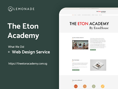 The Eton Academy corporatewebsite wordpress