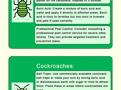 Pest Control Infographics graphic design infographics pestcontrol