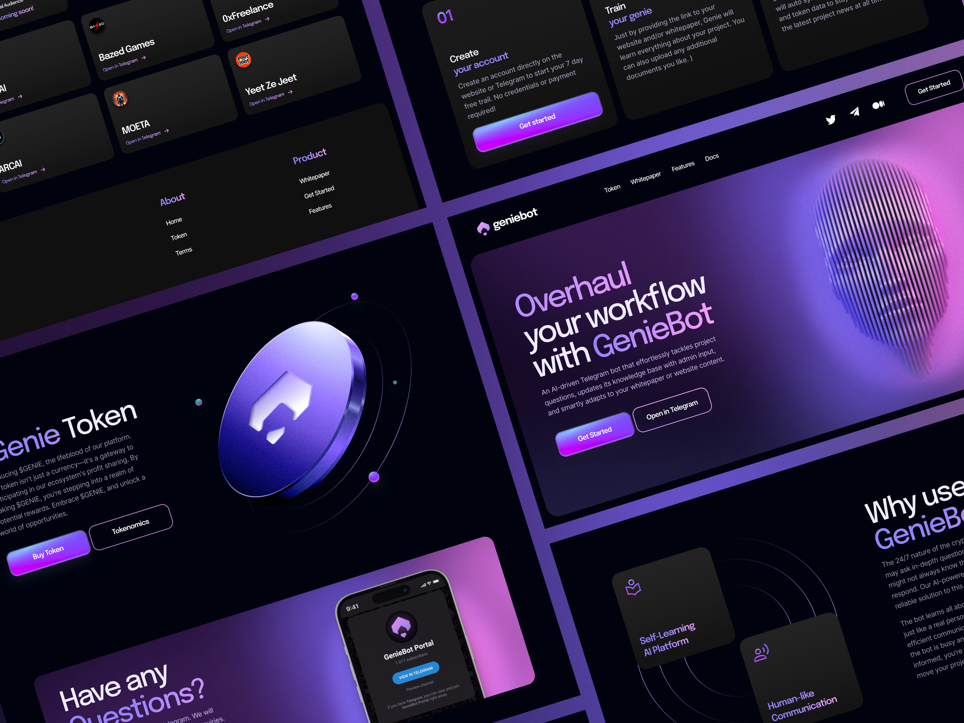 Example of Multi Page Website Design