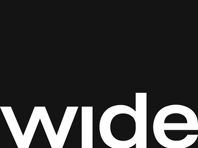 Widelab.co - Branding after effects animation brand brandbook branding ci digital agency identity logo logo animation logo design product design rebranding reveal typography wide logo