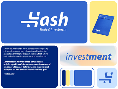 Hash logo design branding design fashion graphic design icon illustration investment logo typography ui vector