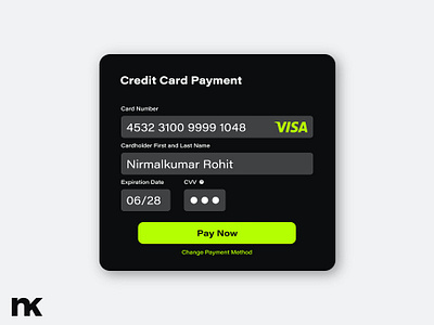Payment Screen - Daily UI Design #63 challenge daily design graphic design payment ui