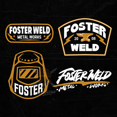 Foster Weld Badge Design cool