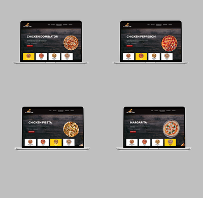 Pizza Store Homepage adobe xd animation design designer figma homepage illustration motion graphics ui ui design uiux ux ux design