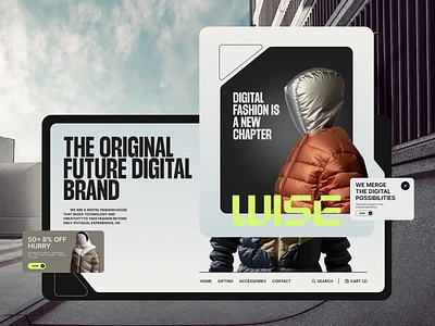 Wise- Brand Design brand brand design branding company branding design inspiration logo branding modern presentation trendy ui ui design uidesign uiux web website website design