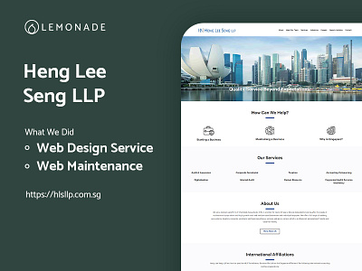 Heng Lee Seng LLP corporatewebsite wordpress