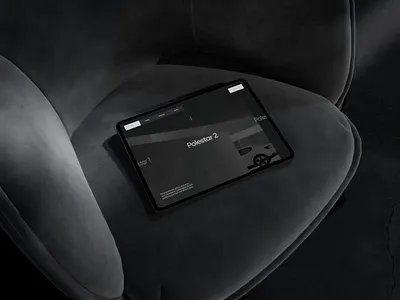 Polestar — Testdrive 3d animation car motion product ui ux web website