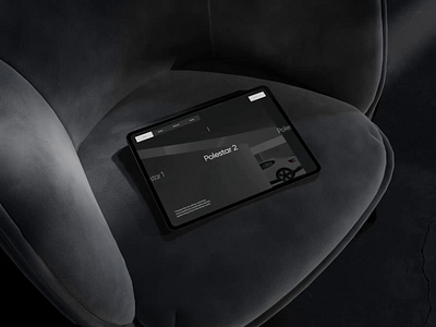 Polestar — Testdrive 3d animation car motion product ui ux web website