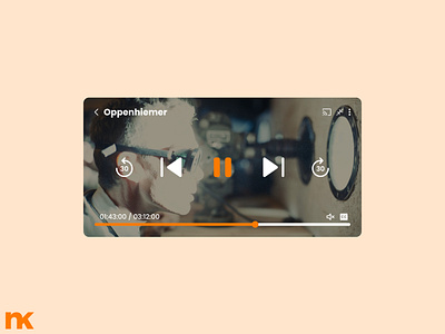 Video Streaming Player - Daily UI Design #80 challenge daily design player streaming ui video