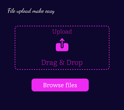 #DailyUI 31 - File upload dailyui design ui ux