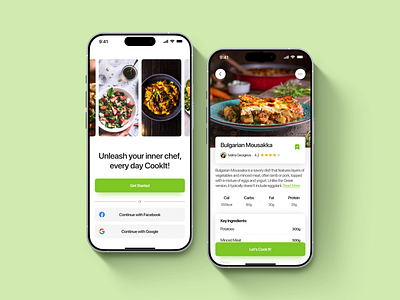 #40 DailyUI • Recipe or Food Order 100ui breakfast dailyui dinner dish food foodorder hungry login order rating recipe todo ui uidaily