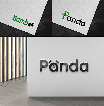 Panda Logo.... adorabledesign dailylogochallengeday3 designchallenge graphic design logo logocreation pandalogo shareyourthoughts wildlifeconservation