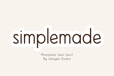Simplemade - Sign Farmhouse Free Font etsy font farmhouse font free free font freefont sign font