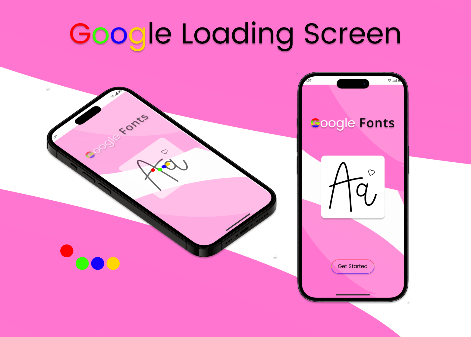 Animated google loading screen by Safkan Mohammed on Dribbble