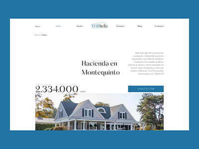 Property page for a Real estate agency buy challengue concept dailyui design property real estate ui web web design