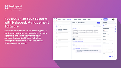 Deskxpand - Helpdesk Software branding