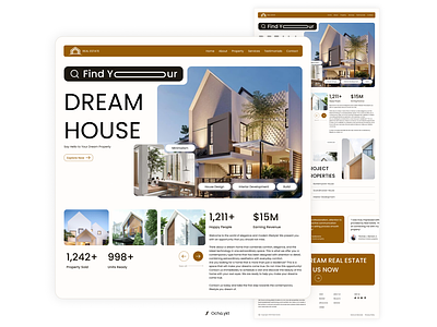 UI Website Real Estate ui uiux uiux design uiwebsite websitedesign websiteproperty