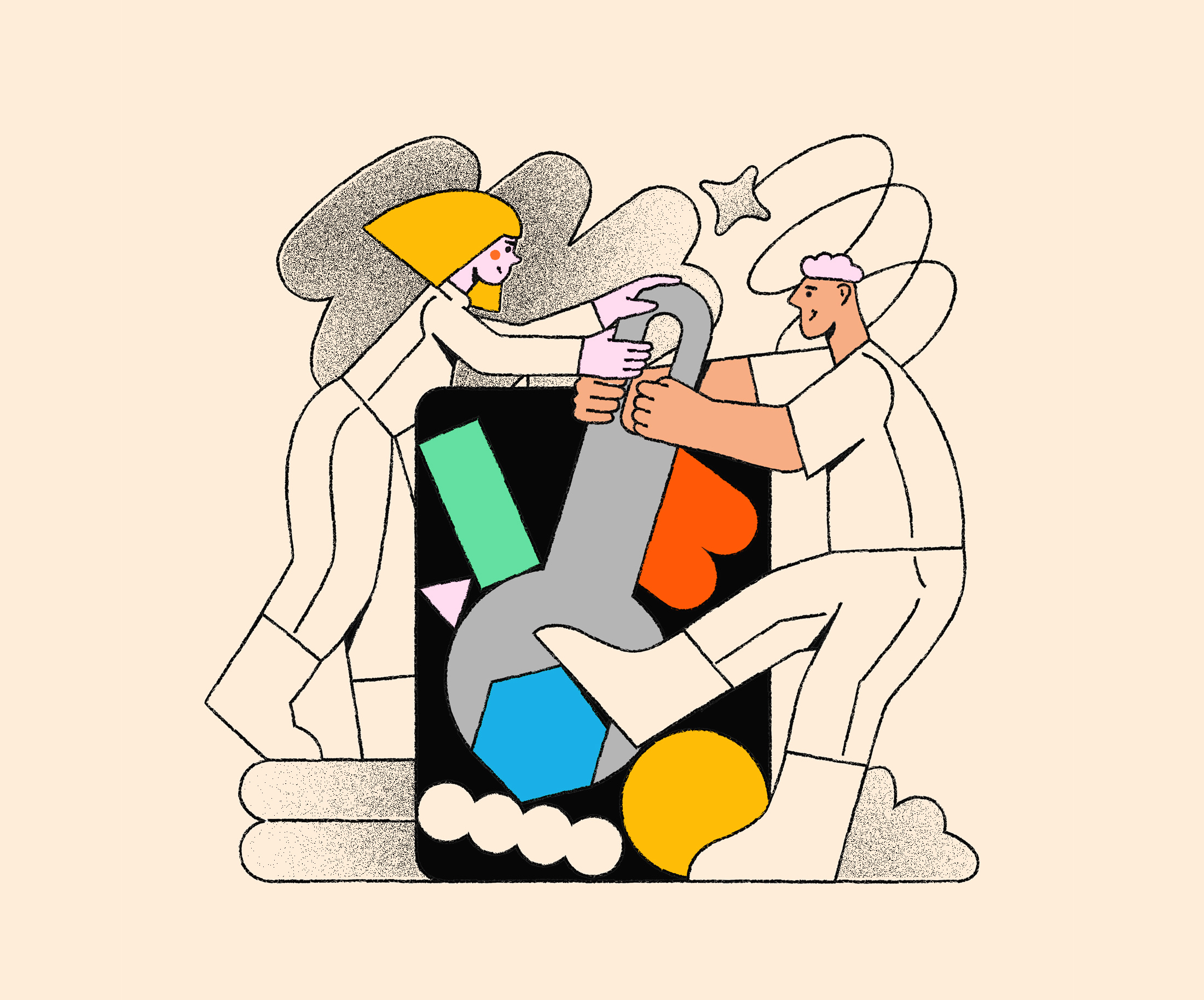 The Fixers custom illustration fixers