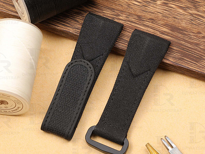 Custom Corum Velcro strap Nylon for Corum Admirals Cup corum admirals cup watch band drwatchstrap