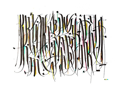 Calligraphy / Mikhailov animation art brand design branding calligraphy design drawing dribbble font fonts graphic arts graphic design idea illustration ink logo logomark motion graphics type ui