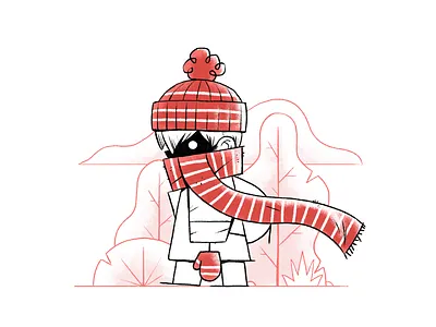 walking character design flat icon illustration illustrator logo ui vector waldek