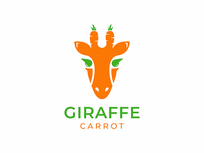 Giraffe /carrot/ brand branding carrot design giraffe graphic design icon illustration logo symbol