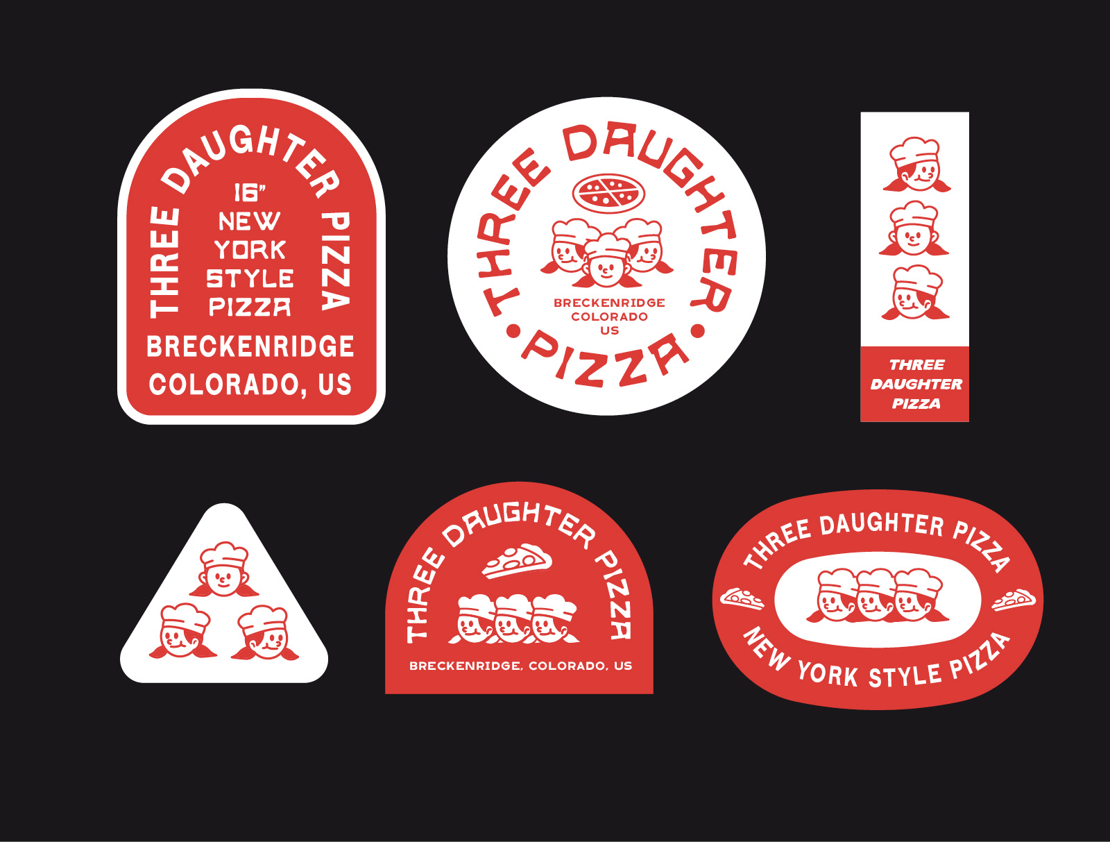 Example of Retro Mascot Branding Package