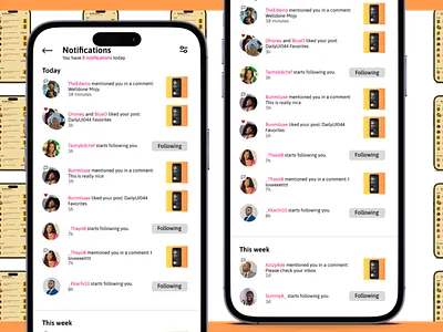 Activity Feed #DailyUI047 figma graphic design uidesign uxdesign uxresearch