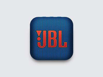 JBL icon app icon illustration jbl speaker vector