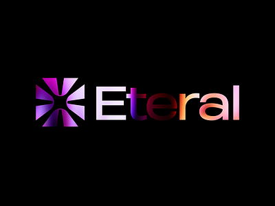 Eteral abstract logo branding it logo logo startup logo