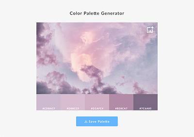 Daily UI #060 - Color Picker 100daychallenge color color generator color palette color picker dailyui design ui