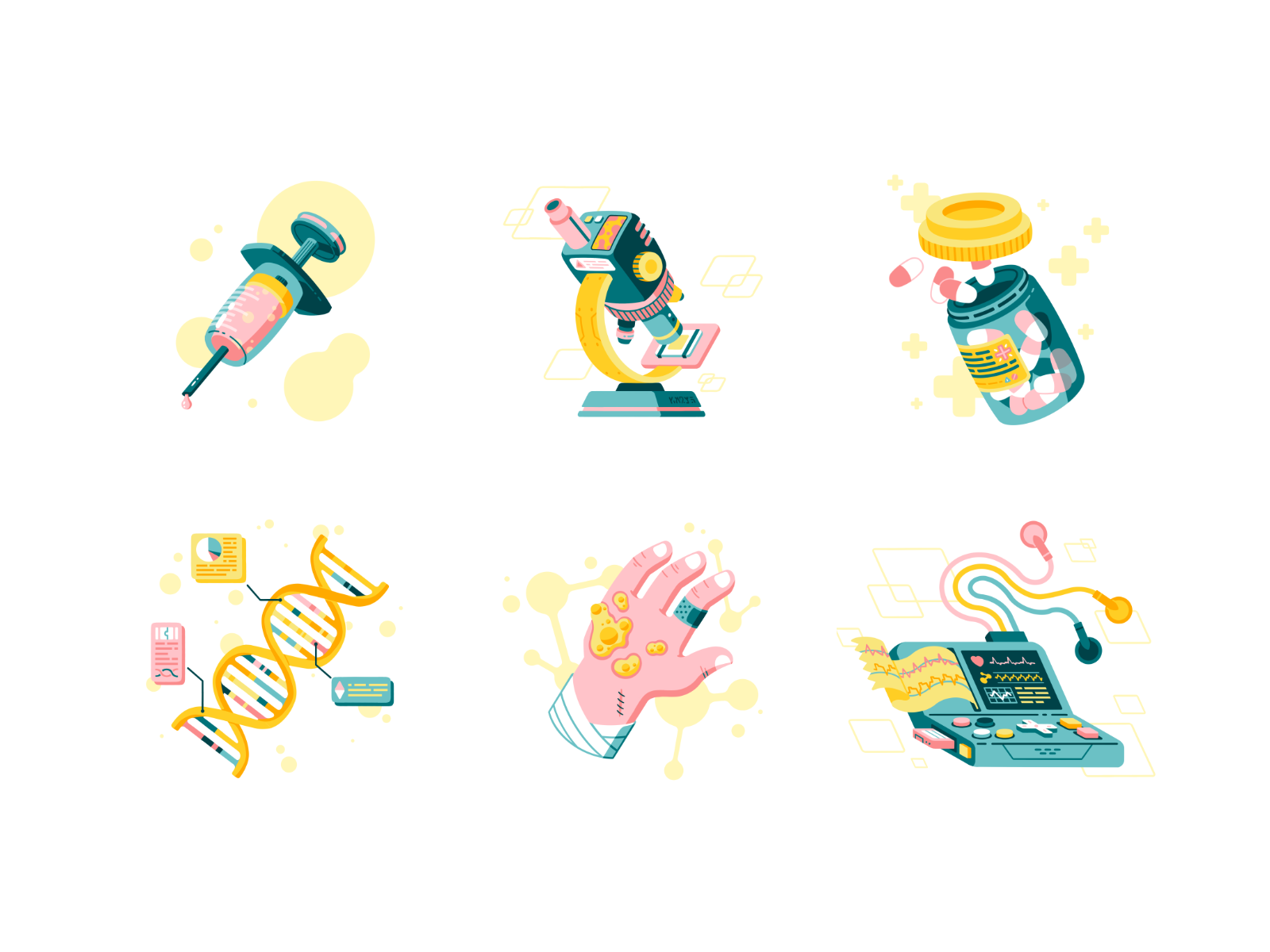 Example of Medical icons