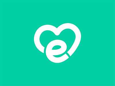 e with love | logo amman branding creativology design e with love | logo eat eat logo food logo graphic design illustration jordan logo love love shape mohdnourshahen