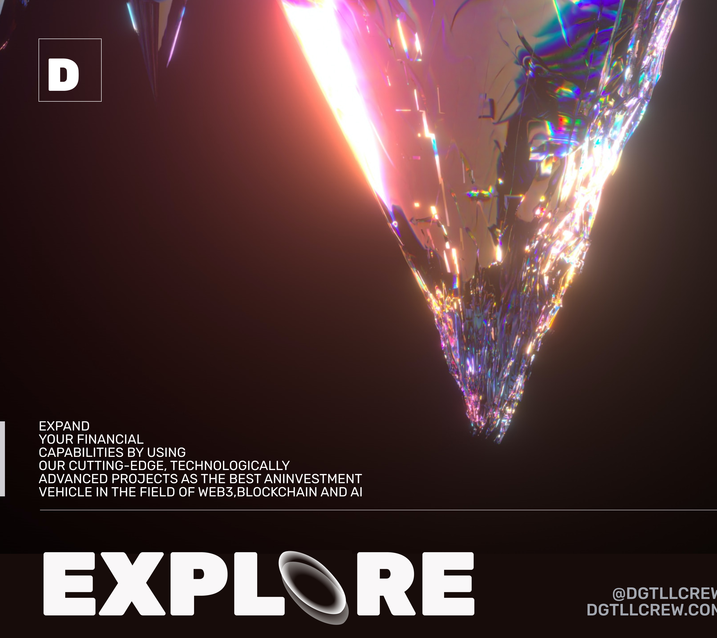 for crypto & fintech crew art banner branding cg crypto currency design digital draw finance fintech illustration logo money paint ui web3