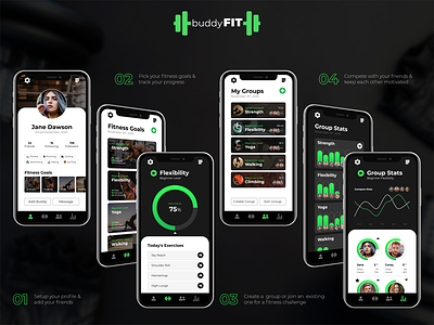 Fitness Tracking APP UI Design app ui design app ui ux design fitness app fitness tracking app design fitness tracking app ui design
