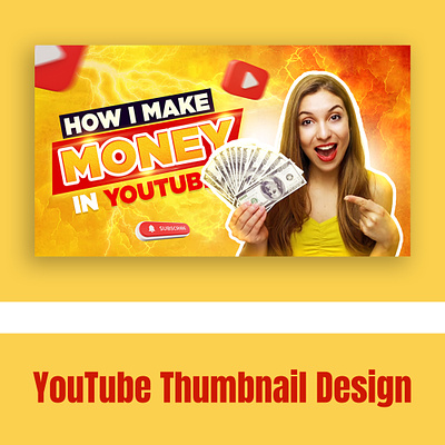 YouTube Thumbnail Design Template banner design branding design facebook post graphic design instagram post logo soci social media social media post youtube thumbnail