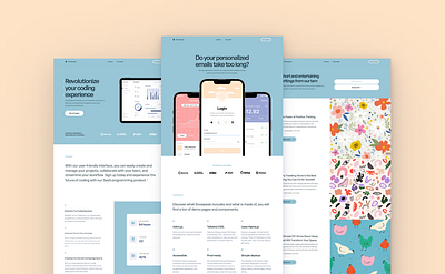 Snow Peak – SaaS multipage theme colorful multipage saas tailwind theme