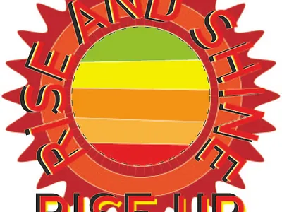 vectorSun 3d graphic design logo