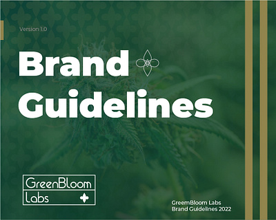 GreenBloom Labs Logo and Brand Guidelines